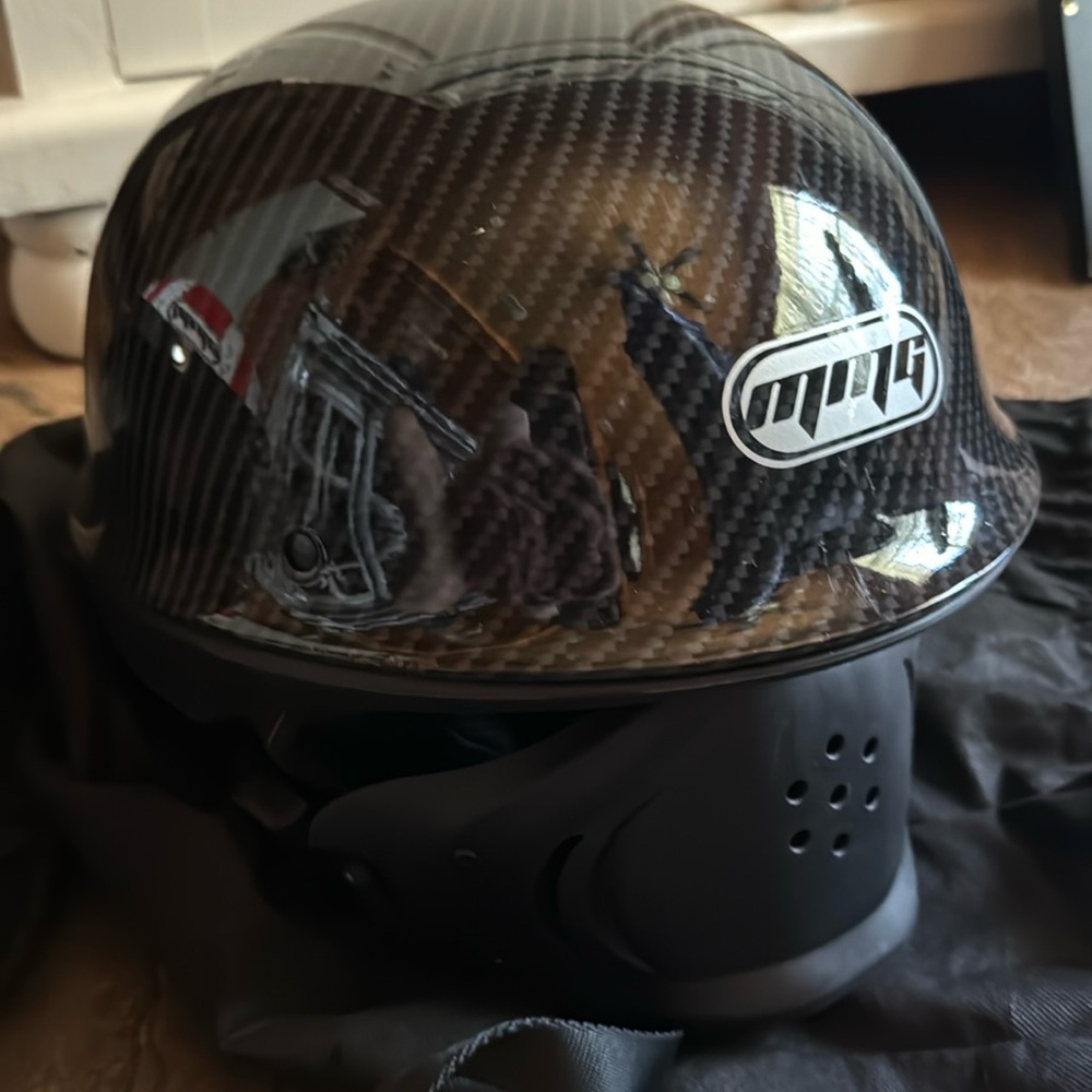 Motorcycle helmet large